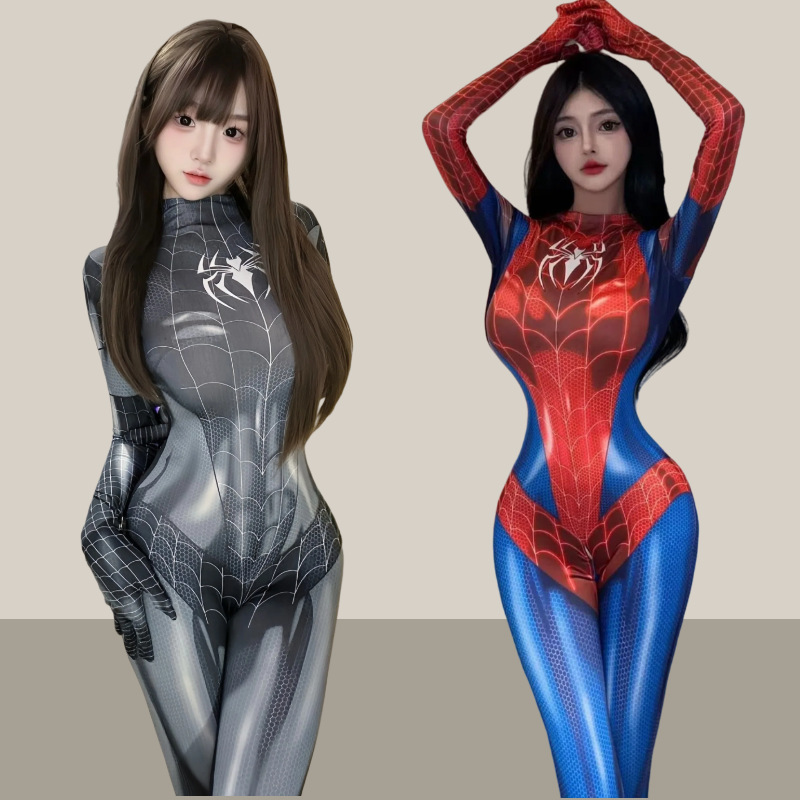 Sexy Sexy Underwear Private Pajamas cosplay Uniform Temptation Spider-Man Passion Maid Suit Love Device