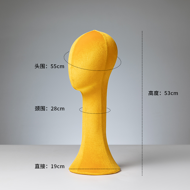 カラフルなヘッドマネキン、ウィッグ、帽子、ネックレス、スカーフディスプレイスタンド、風向計、フォームマネキン、ヘッド小道具、ピン挿入可能|undefined