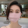 Fuchsia three dimensional medical mask, 3D