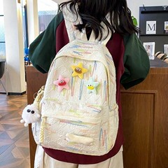 新型高颜値日系かばん大学生insかわいい大容量ソフト妹少女ランドセル