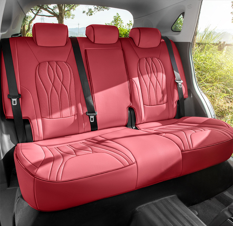 New Model Car Seat Cushion for Hongqi Hs5, Perforated Leather, Wear-Resistant, Full Surround Car Seat Cover