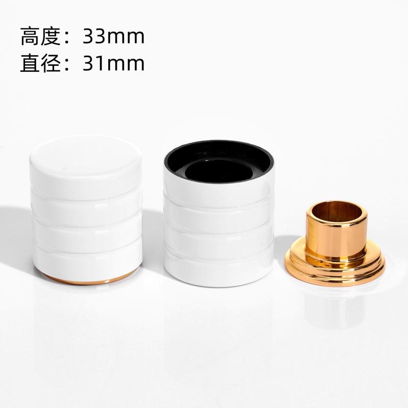玻璃香水瓶磁吸盖批发透明香水瓶子裸瓶高级感香水空瓶化妆品盖子|undefined