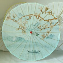 油纸伞古风舞蹈道具晴雨式国风汉服新中式户外吊顶装饰两用古典中