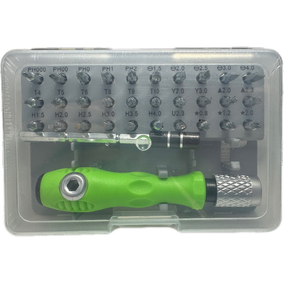 Cross-border 32-in -1 multi-function screwdriver wholesale suit watch mobile phone disassembly and assembly maintenance household hardware tools