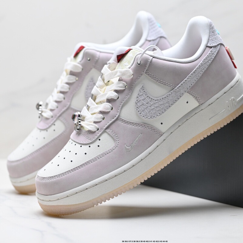 Air Force One Af1 High Version Putian Pure Original Men's and Women's Sneakers Low-Top Running Deconstructed Wheat Pure White Small White Shoes