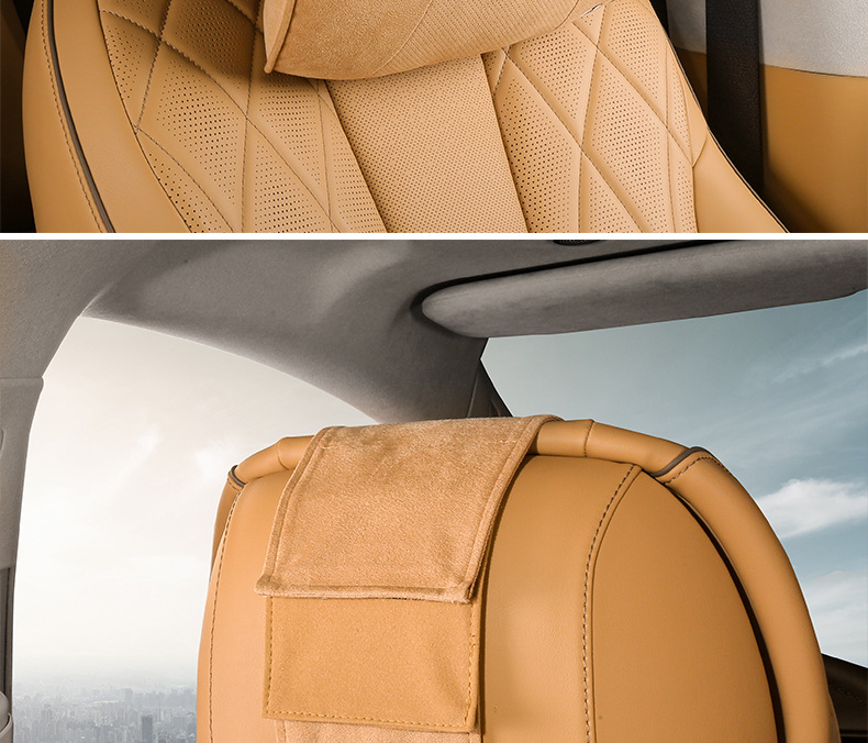 Suitable for Tengbo D9 Neck Protection, Cervical Spine, Front Pillow, Original Car Color, Four-Season Car Interior Supplies, Modified Accessories, Car Supplies