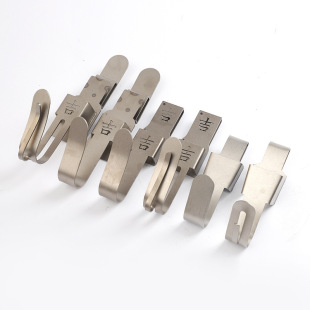 Factory wholesale woodworking rack electrician wrench stainless steel rotating hook double hook woodworking rack multi-functional hook