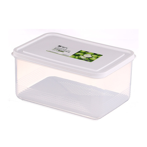 Zhenxing sealed fresh-keeping box BX2251 plastic refrigerator fruit storage box microwaveable lunch box square