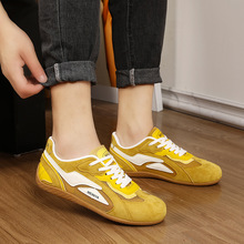 男女同款低帮薄底小众原创德训鞋学院风轻盈时尚百搭休闲阿甘潮鞋