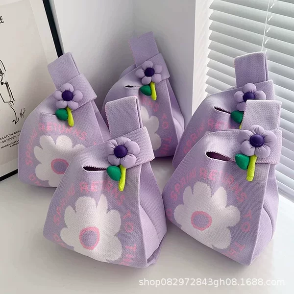 Wedding Candy Bag New Creative Spring Daisy Gift Bag Wedding Return Gift Souvenir Bag Manufacturer Direct Delivery