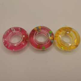 入油卡通流沙钥匙扣娃娃圈卡通摆件挂件手机壳挂件宝宝钥匙扣