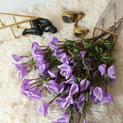 仿真花馬蹄蓮PE田園假花廠家家庭裝飾婚慶手捧花牆植物牆MW21804