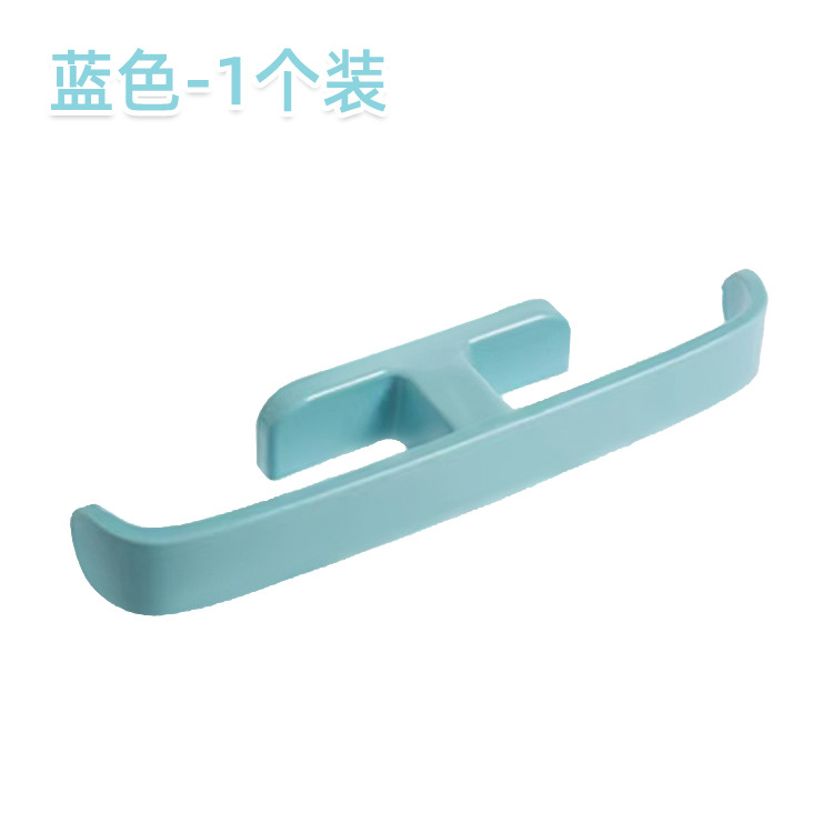 Nuevo estante para fregona de baño sin perforaciones, colgante de pared de pegamento sin costuras, estante de almacenamiento para zapatos en la pared, baño, inodoro