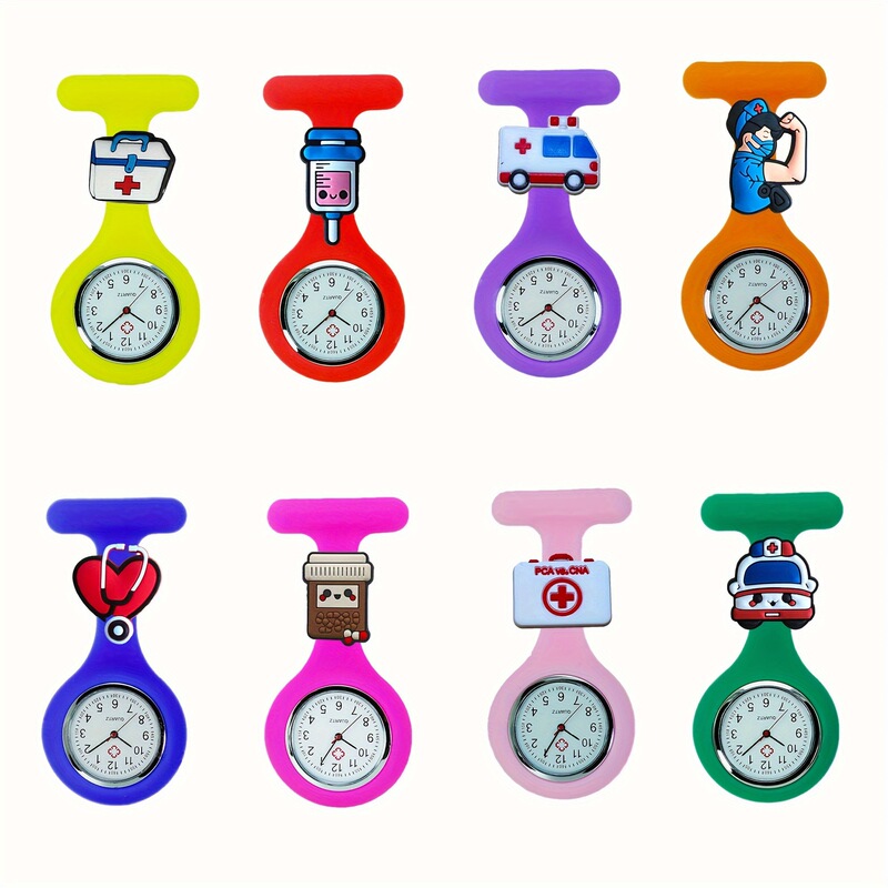 Medical Pin Silicone Watch Medical Care Special Pocket Watch Children Student Examination Watch Chest Watch Gift Promotion Wholesale Medical Pin Silicone Watch Medical Care Special Pocket Watch Children Student Examination Watch Chest Watch Gift Promotion Wholesale