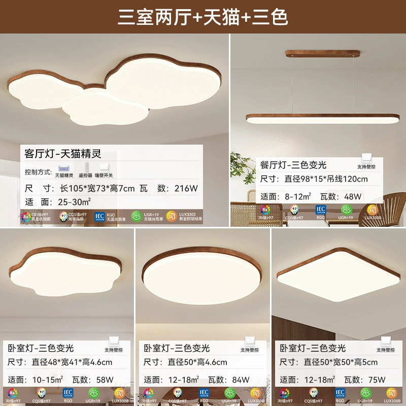 Ceiling light, ultra thin combined lights, eyes protection