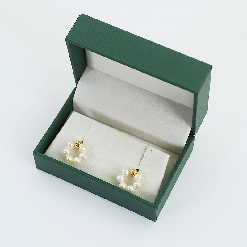 Caja de embalaje de joyas Caja de cajón de alta calidad Anillo aretes Bracelet pulseras collares joyas Caja de regalo