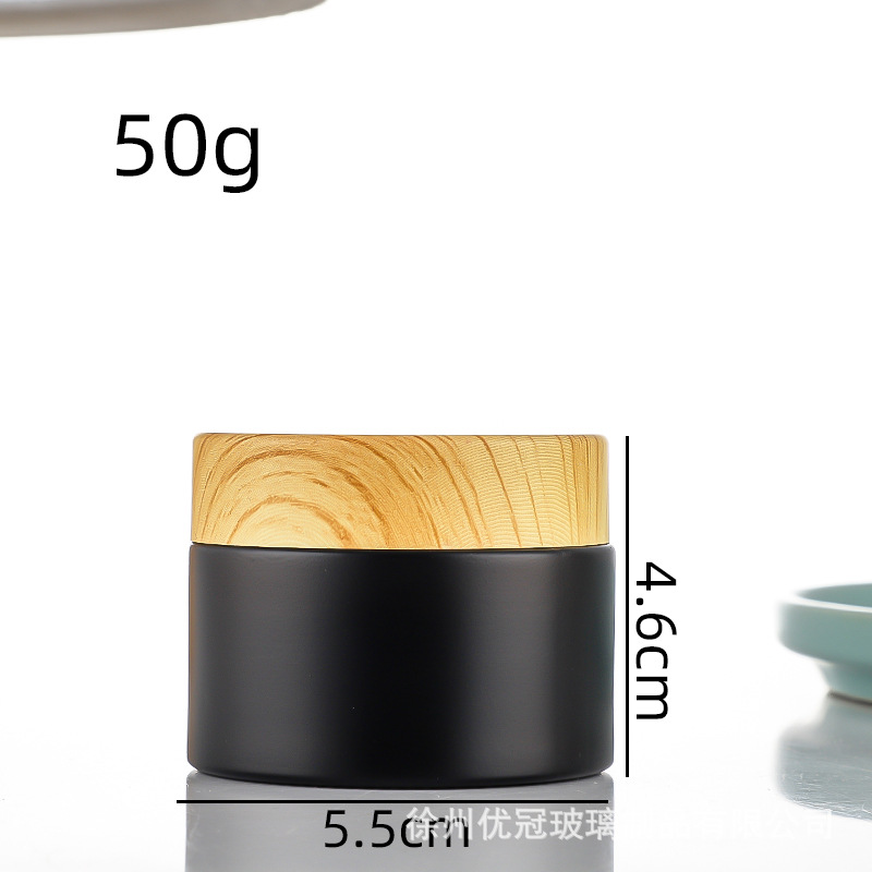 Frasco Pulverizador de Vidrio con Tapa Grano de Madera Reutilizable, Portátil para Cosméticos image 11
