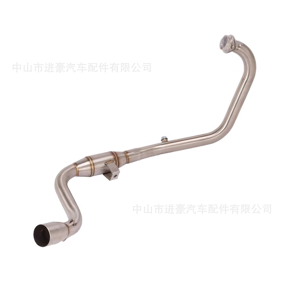 Suitable for Motorcycle Exhaust Pipe Modification Gixxer-155 Geek Sa 155 Front Section Stainless Steel Factory Direct Sales