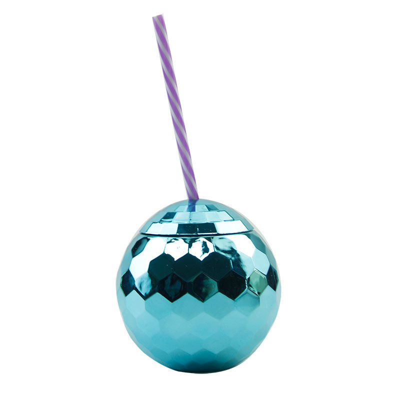 Transfronterizos discoteca galvanizado bola desechable PET tazas de agua bar patio fiesta tazas de plástico al por mayor