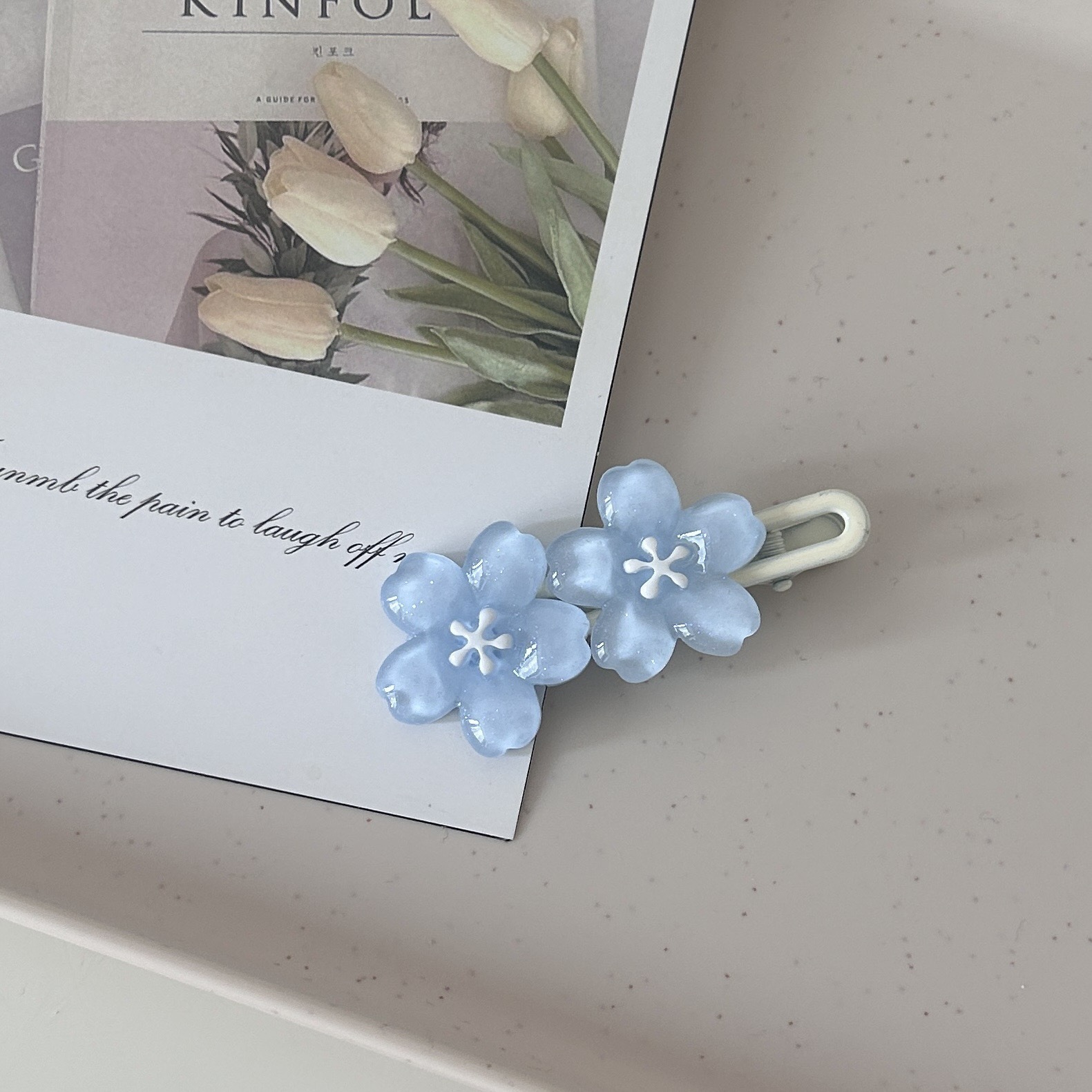 블루 사쿠라 웨이브 클립