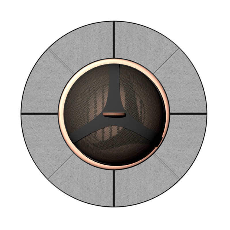 铁艺火盆炉冬天取暖柴火盆炭火炉 户外室内庭院木炭烧烤烧烤架