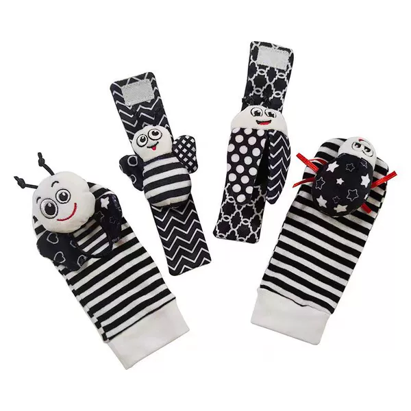 Black and white bee style