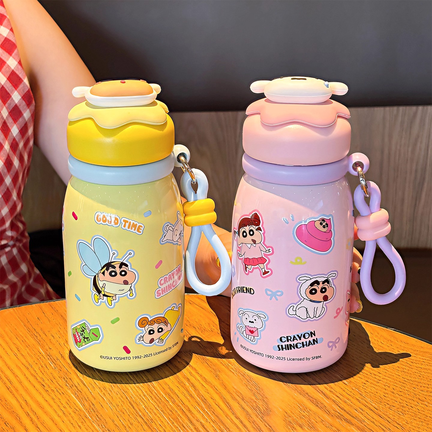 Lápiz pequeño nuevo taza de agua taza de aislamiento de calor para niñas de alto valor facial 2025 nueva taza para estudiantes niños en la escuela hervidor de agua especial