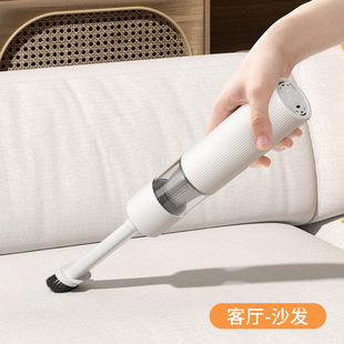 Cross-border two-in-one wireless household handheld vacuum cleaner small portable vehicle-mounted large suction dust removal bed mite remover