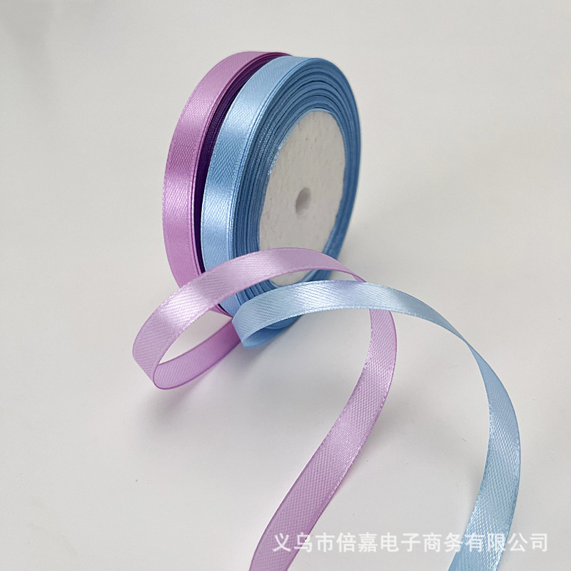 220 M 0.6CM 리본 문자열 꽃 활 리본 도매 DIY 선물 리본 포장 리본