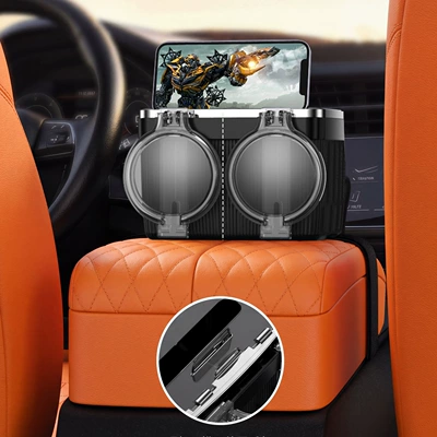 Car Armrest Storage Box, Creative Car tissue box/set