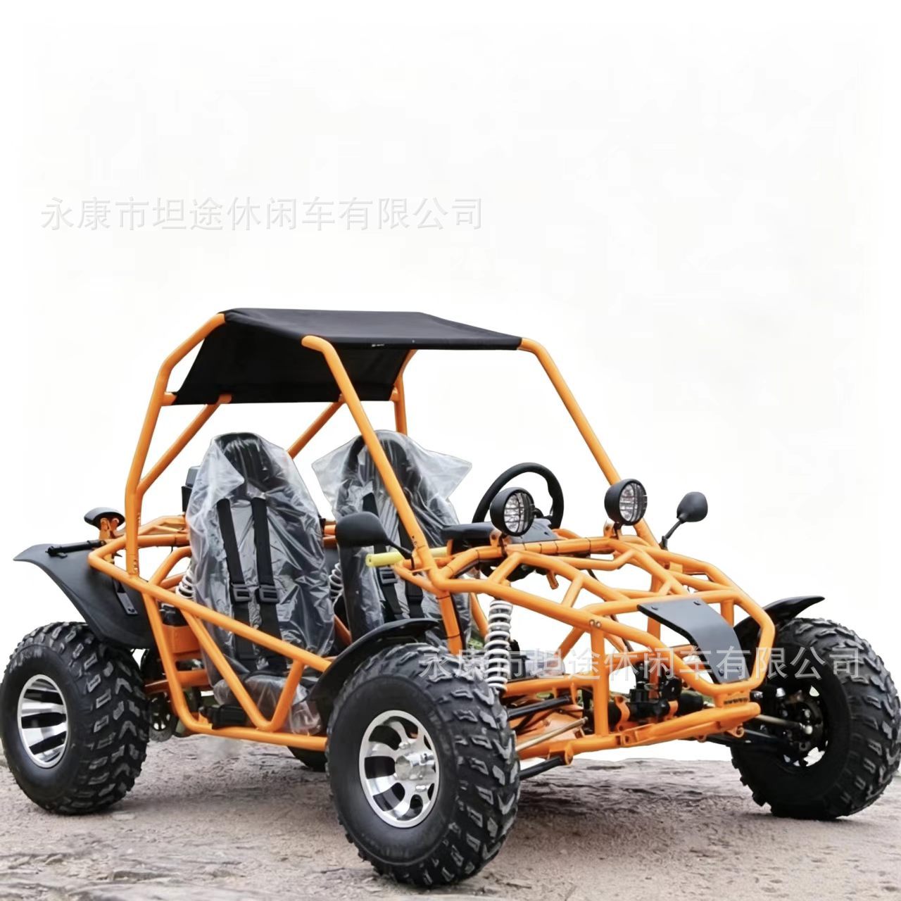 Todos los terrenos de cuatro ruedas de playa adultos dobles motocicleta de montaña campo de kart fabricantes directamente suministrados