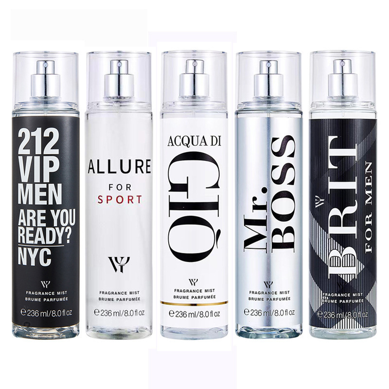 Cross-border Southeast Asia Philippines Bin Vito Flower Season Men's Perfume Body Spray Wooden Flower Scent Wholesale Foreign Trade