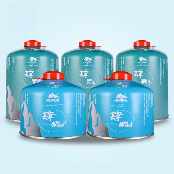 High-Altitude Gas Canister, Flat Gas Canister, Outdoor Cooking Liquefied Gas Canister, Propane Butane Gas Canister, Small Gas Canister, Portable Barbecue Gas Canister