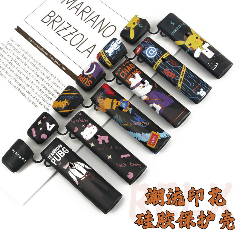 适用悦刻relx5/4/1代保护套软壳RELX幻影悦客锐克套柚子一二代壳