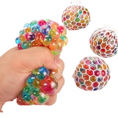 6.0 Colored Crystal Grape Ball, Vent Ball, Stress Relief Toy, New and Strange Toy, Funny Hand Toy