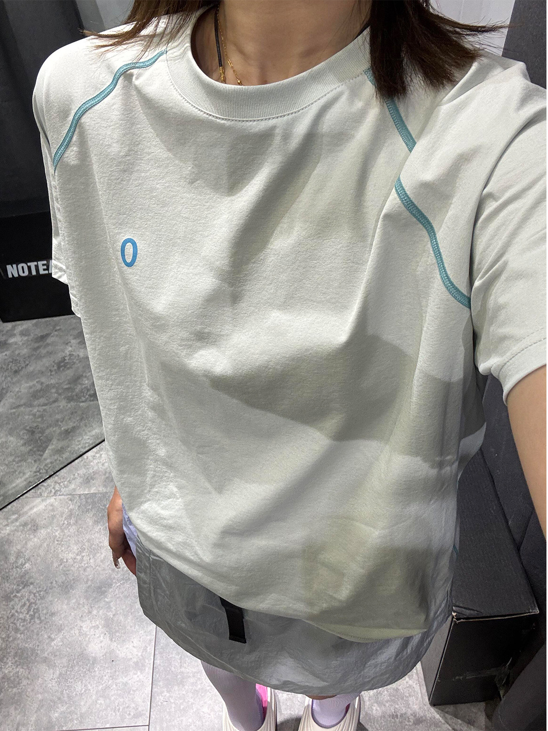 Blue thin quick dry sports jersey