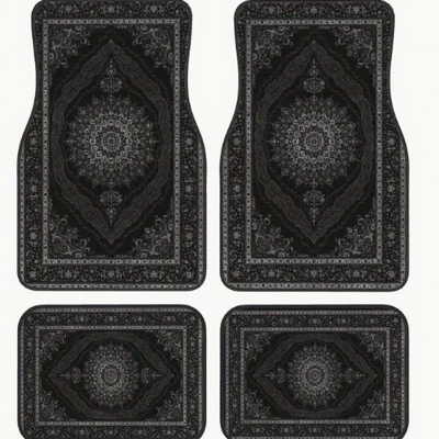 car floor mats, dirt-resistant, wear-resistant, Avtomobil döşəmə paspasları - 1-138-pattern-54-3344cmtwo-piece-set