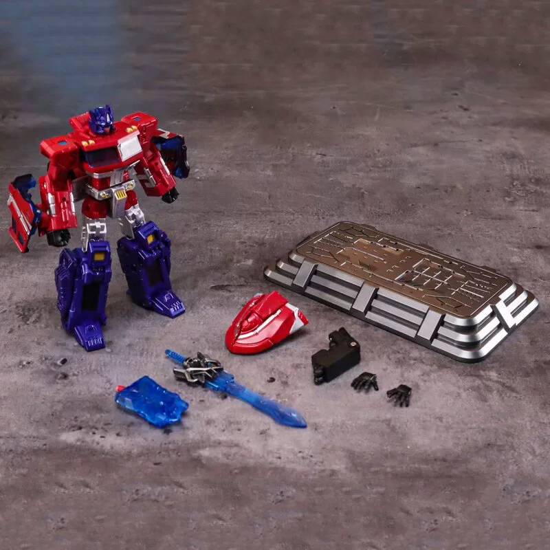 Классическая игрушка-робот Transformer в масляной цветовой гамме JD Classic Oil-Transport Transformer Robot Toy, коллекционная фигурка в классическом цвете