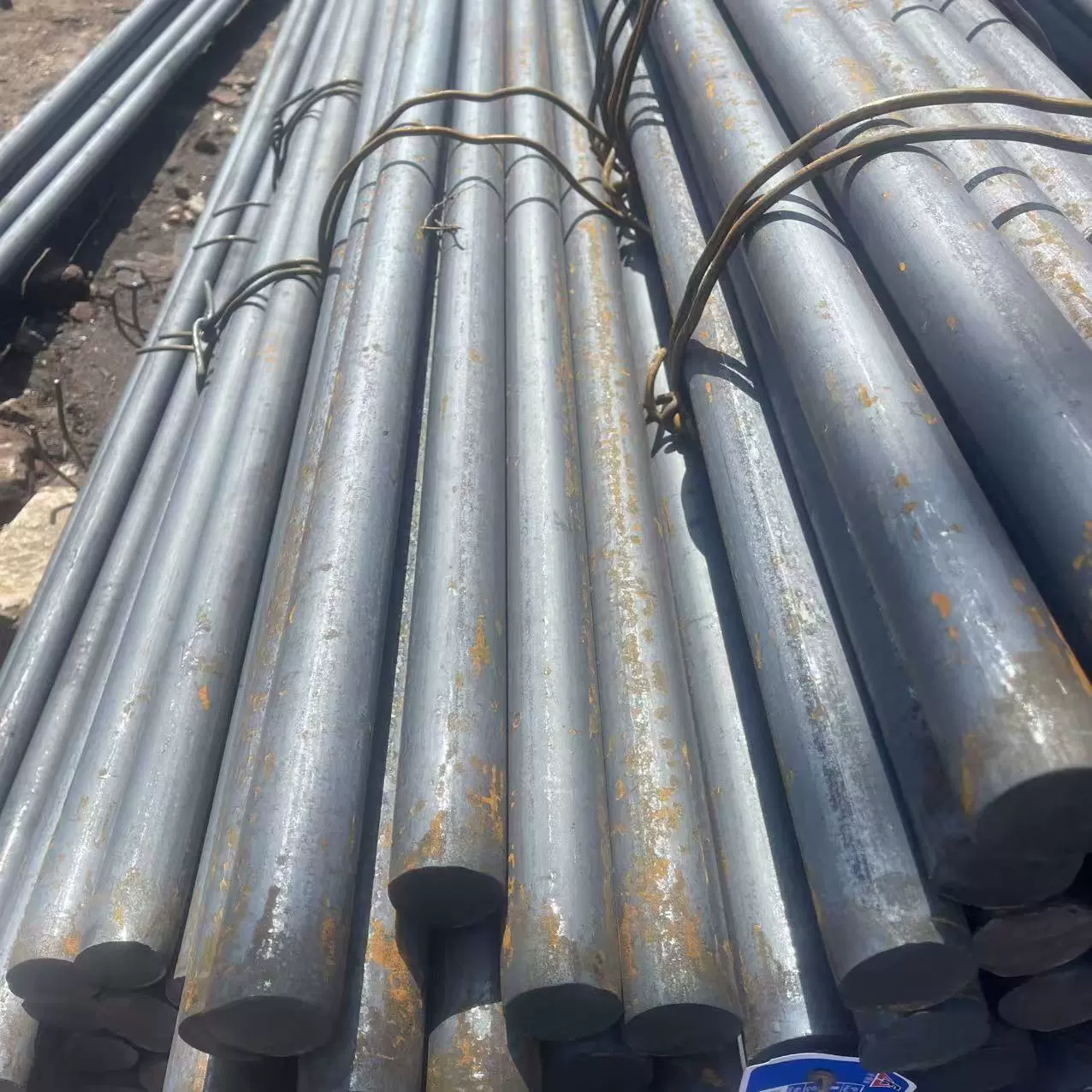 42铬钼圆钢棒 Φ230圆钢切割研磨 长6米连杆曲轴转向节用合金圆钢