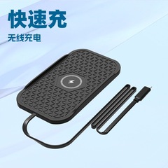 車載ワイヤレス充電器は、Apple および Huawei の携帯電話に適しています。車載充電器、デスクトップ滑り止めマット、充電パッド、急速充電 15W