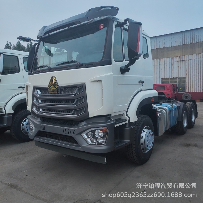 Brand new HOWO NX tractor head 5.6m with large box dump truck and large pump engine, available for immediate delivery, specifically for mining areas