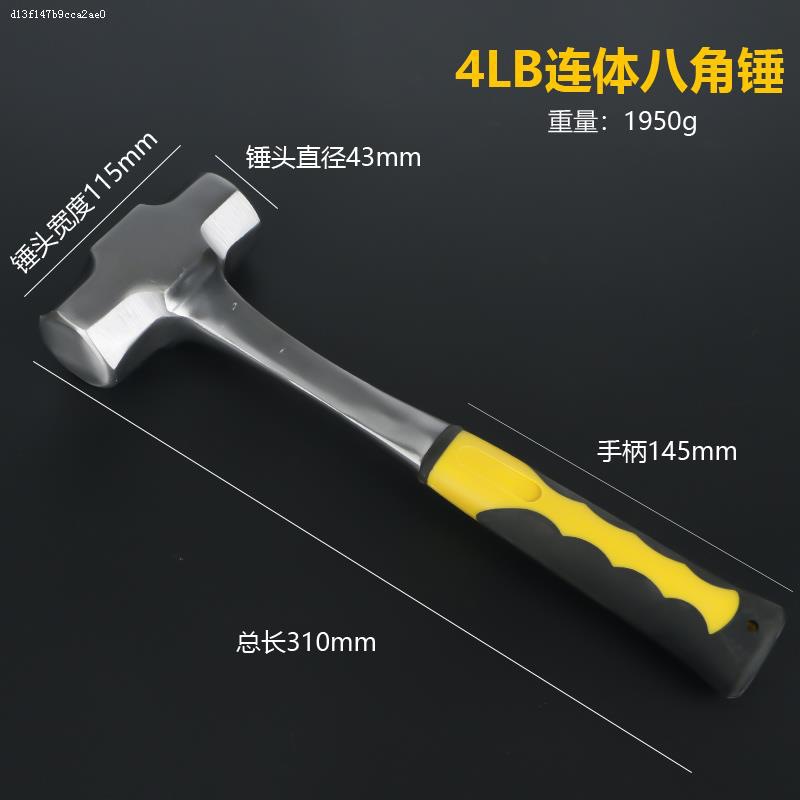 Martillo octagonal de 4 libras