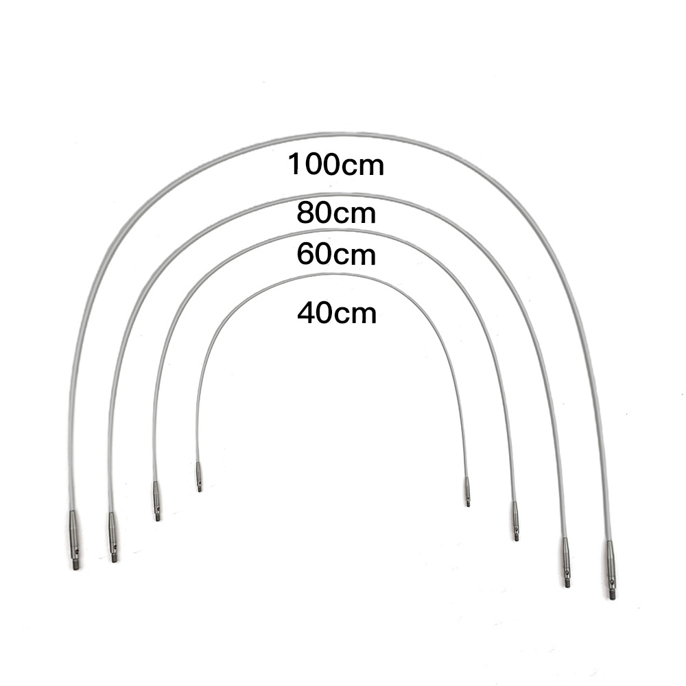 Herramientas de trenzado transfronterizas de aluminio desmontable conjunto de aguja de anillo magnético de óxido de aluminio blanco 9 conjunto de aguja de anillo