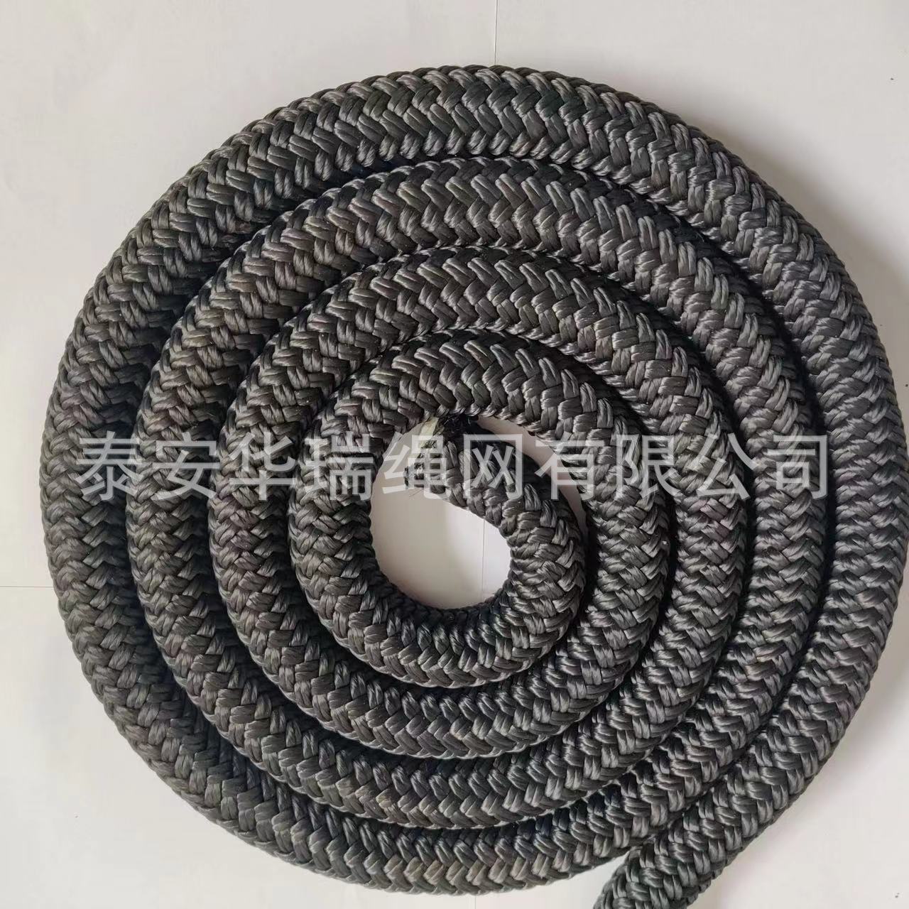 工厂批发尼龙船用系泊绳涤纶双编绳价格优惠缆绳高强度编织