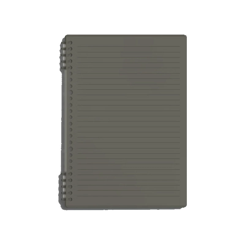 Loose-Leaf Notebook, Removable Cover, Multi-Size A5·B5·A4, Lined/Grid/Plain