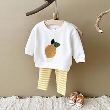 X 37023 Baby Fruit Embroidered Pants Ӥ���廨�� �羳ŷ��