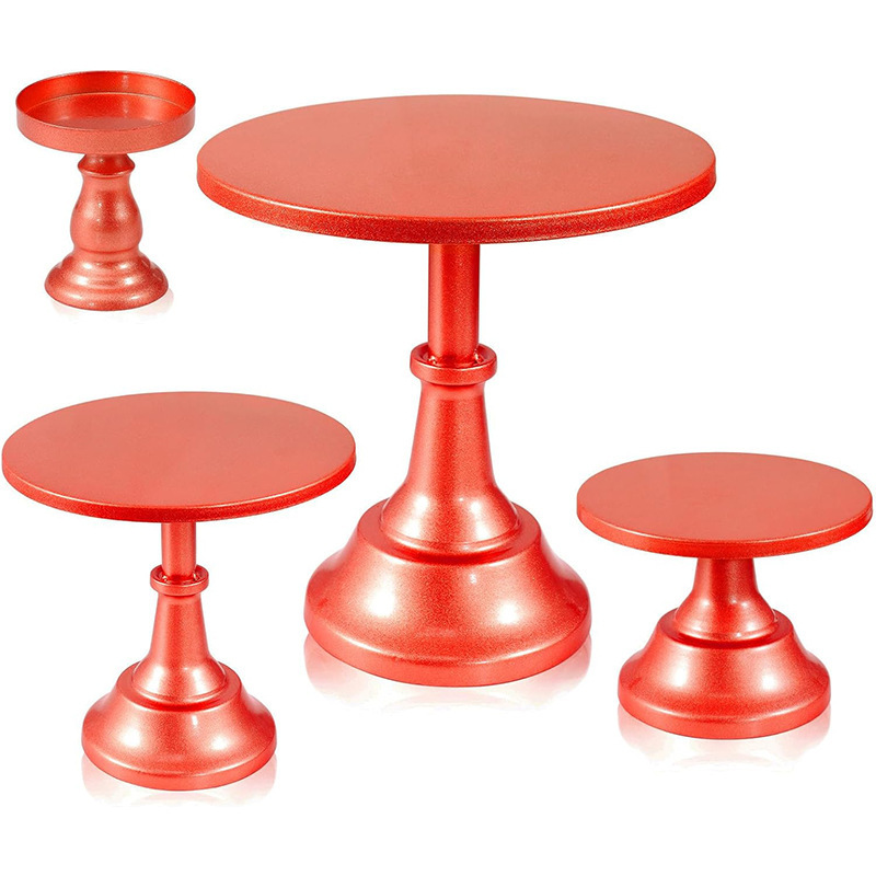 Soporte de postre soporte de exhibición decoración pastel postre pastelería bandeja comida fría resto soporte de mesa tarde té merienda stand