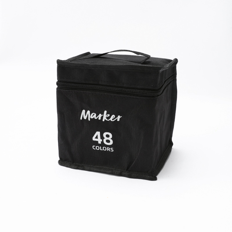 Fábrica al por mayor acuarela pluma marca pluma traje completo aceitoso estudiante niños arte cepillo especial pluma de color de doble cabeza