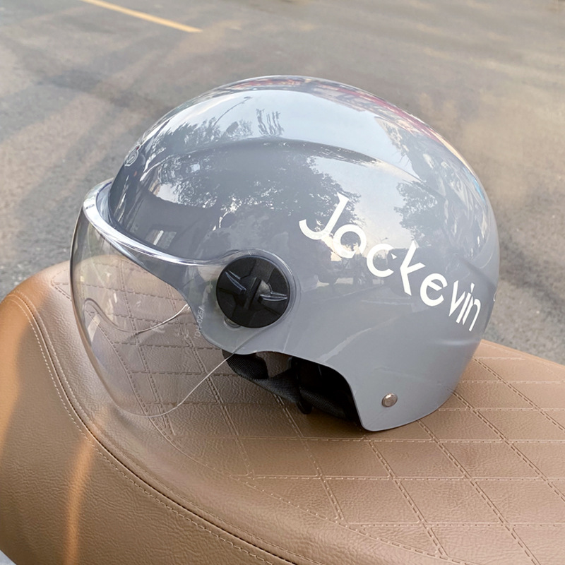 Electric Vehicle Summer Sunscreen Half Helmet - Universal