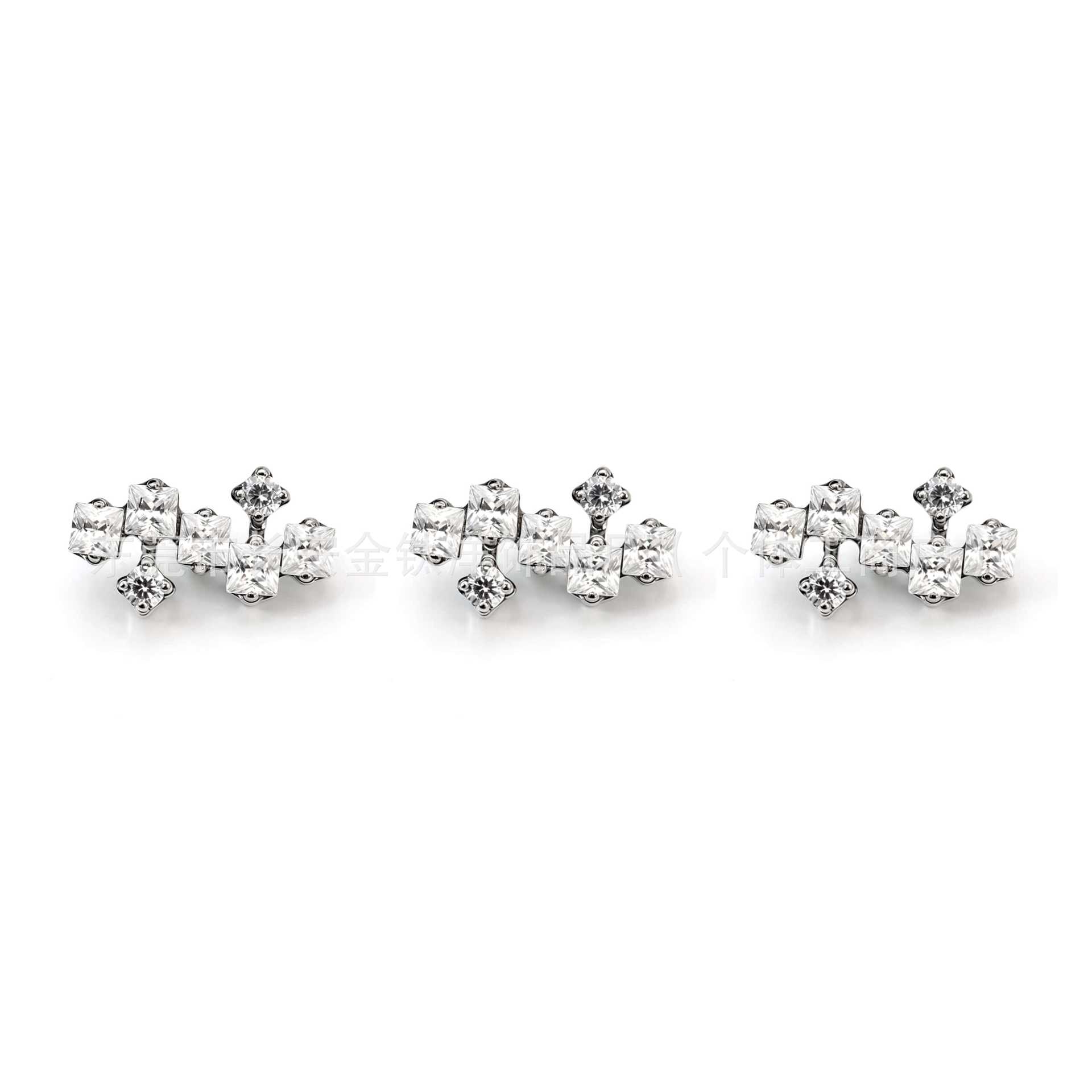 Labret piercing jewelry detail image